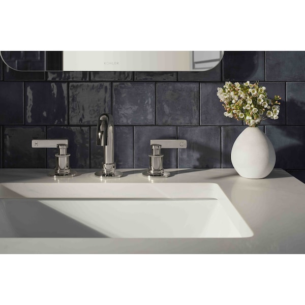 Kohler Widespread Bathroom Sink Faucet 1.2 GPM in Matte Black